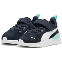 Puma Jungen Unisex Kinder Anzarun Lite AC Inf Sneaker, Club Navy White-Mint, 23