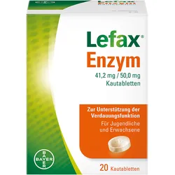 Lefax Enzym Kautabletten