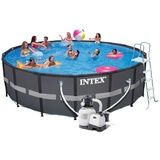 Intex Ultra XTR Frame Pool Set 610 x 122 cm inkl. Sandfilter 26334GN