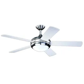 AireRyder Ursa Deckenventilator mit Beleuchtung 132 cm Weiß/Kiefer