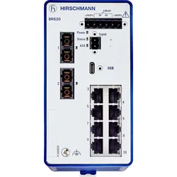 HIRSCHMANN Ind.Ethernet Switch BRS20-8TX/2FX