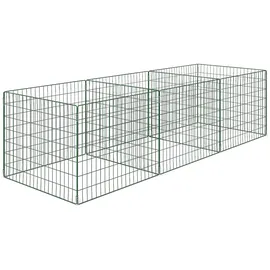 Outsunny Outsunny-Komposter-270L x 90B x 70H cm-Grün