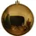 buttinette Christbaumkugel, gold, 20 cm Ø