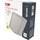 EMOS NEXXO ZM6135 LED-Anbauleuchte, quadratisch, 12,5W, 1100lm, 170x170mm, weiß (1539085121)