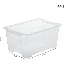 Rotho Aufbewahrungsbox EVO Easy 44 l transparent