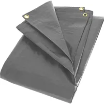 Zill Gewebeplane 5 x 6 m Grau