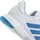 adidas Ligra 8 Indoor Herren Cloud Weiß/Ray Blau/Lucid Aquamarine 42,5