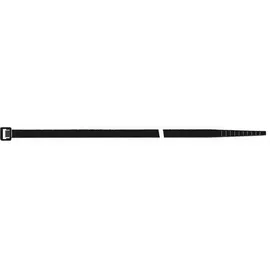 SAPISELCO Kabelbinder schwarz nicht UV-stabilisiert innenverzahnt B.4,5x360mm Bündel-D.101mm 100 Stück