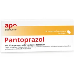 Pantoprazol 20 mg