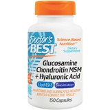 Doctor's Best Glucosamine Chondroitin MSM + Hyaluronic Acid Kapseln 150 St.