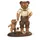 Müller Kleinkunst GmbH Seiffen Bärensammelfigur Bärenvater mit spielendem Kind natur klein Höhe 10 cm NEU Bär