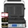 Gutfels Waffeleisen WAFFLE 5010 Schwarz-inox