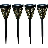 Hti-Living Solarfackel 4er Set Soley