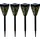 Hti-Living Solarfackel 4er Set Soley