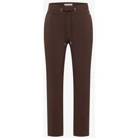 Cecil Mid Waist Slim Leg Hose Braun 52