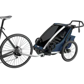 Thule Chariot Cross 1 aluminium/majolica blue