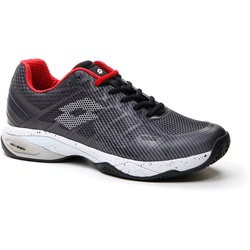 Lotto Tennisschuhe Mirage 300 III Clay/Sandplatz/Dämpfung schwarz/rot Herren
