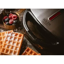 Adler AD 3040 5in1 Sandwich Grill - Schwarz/Grau