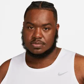 Nike Dri-FIT Miler Lauf-Tanktop Herren 100 white/reflective silv XL