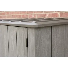 Lifetime XXL Kunststoff-Geräteschrank 1,36 x 0,70 x 1,72 m grau