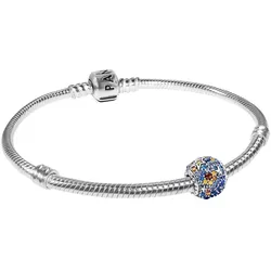 Pandora 28199 Damen-Armband Silber Planet Merkur Starter-Set, 21 cm