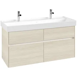 Villeroy & Boch Waschtischunterschrank „Collaro“ für Schrank-Doppelwaschtisch 115,4 × 54,6 × 44,4 cm inkl. Beleuchtung