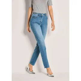 Madeleine Lange Slim Fit Stretch-Jeans in bleached denim), | Gr.: 34