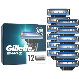 Gillette Mach3 Rasierklingen 12 St.