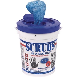 Scrubs Antibakterielle Reinigungstücher, Reinigungsmittel, Blau