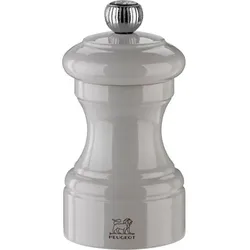 Peugeot Bistro Pfeffermühle 10 cm Perlgrau lackiertes Holz