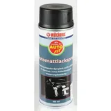 Wilckens Farben Sprühlack 6x 400ml Auto Fit Lackspray schwarz matt für Kontrast-& Teillackierung schwarz