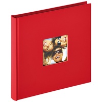 walther design Fotoalbum Fun rot 18x18