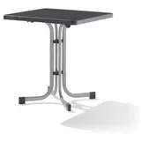 Sieger Boulevard-Klapptisch mit mecalit-Pro-Platte 70 x 70 x 72 cm