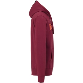 Kempa Graphic Hoodie deep rot M