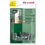 fix-o-moll Filzgleiter Parkettgleiter mit Schraube 3566147 24 mm