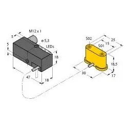 TURCK Sensor NI1.5-VEP #1650123