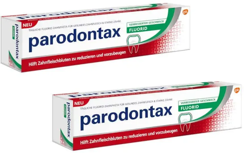 parodontax FLUORID Doppelpack 2X75 m Zahnpasta