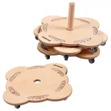 Pedalo Rollbrett-Set ""Stapelbaustein Rollrutscher""