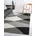 Teppich THE CARPET grau B 80cm H 11mm L 140cm Polypropylen Teppiche Teppich moderner Teppich
