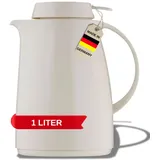 Helios Isolierkanne Servitherm 1l Weiß