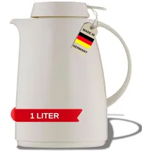 Helios Isolierkanne Servitherm 1l Weiß