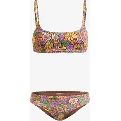 ROXY Damen Bikini ALL ABOUT SOL, ROOT BEER ALL ABOUT SOL MINI, S
