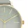 Oozoo Damen Uhr Timepieces grau Leder Analog-Quarzuhr UOC11031 - Grau