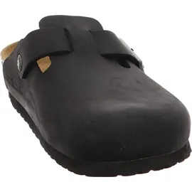 Birkenstock Boston Nubukleder geölt schwarz 41