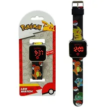 Kids Licensing Pokemon LED-Uhr  - Gelb