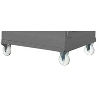 Bauer Südlohn Klappbodenbehälter FB 500, lackiert, Lichtblau