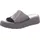 TAMARIS Damen Pantolette mit Keilabsatz Leder, schwarz, 42 EU