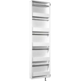 Germania Drehschrank 50 x 195 x 18 cm Weiß