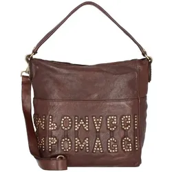 Campomaggi Schultertasche Leder 27 cm moro