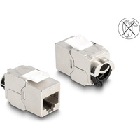 DeLock Keystone Modul RJ45 Buchse zu LSA Cat.6A STP